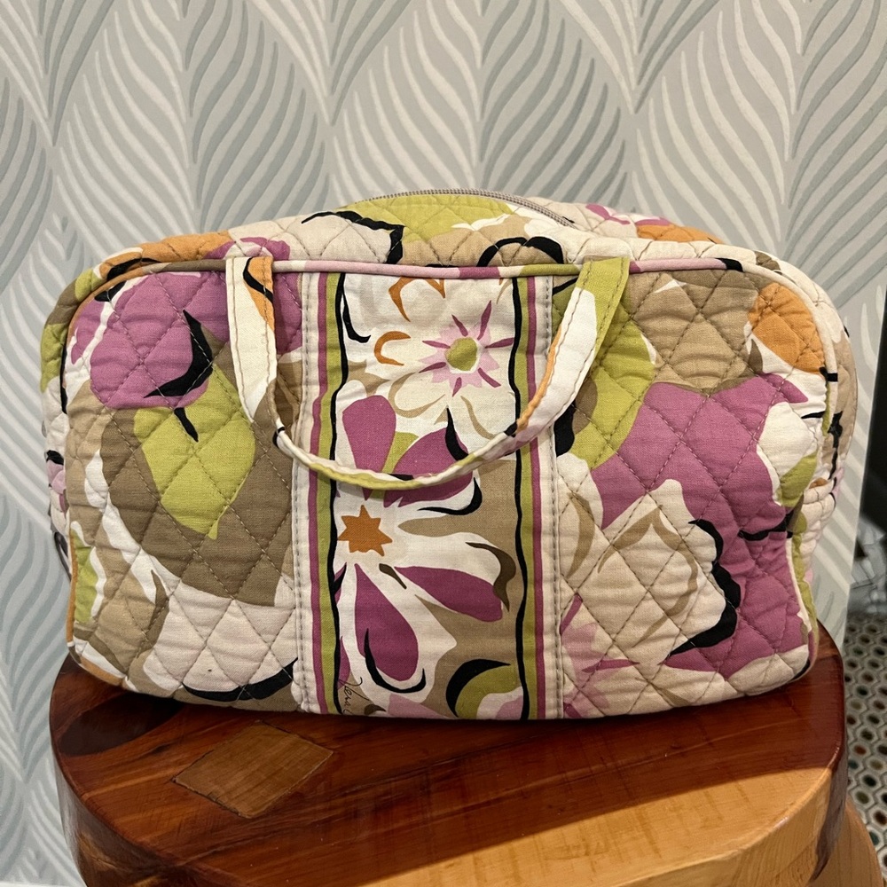 Vera Bradley Multicolor Quilted Cosmetic Bag